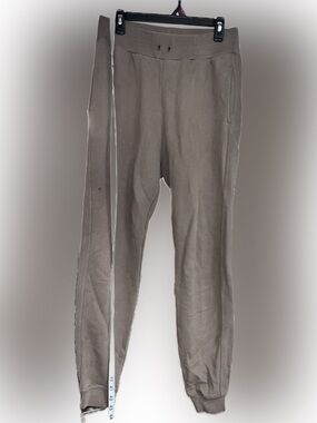 John Elliott Taupe Slim Sweatpants in gold size 4 euc joggers sweats vintage